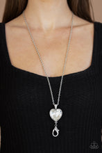 Load image into Gallery viewer, Paparazzi Necklaces Lovely Luminosity - White Convention 2020