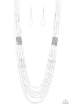 Load image into Gallery viewer, Paparazzi Necklaces Let It BEAD - White