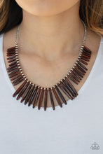 Load image into Gallery viewer, Paparazzi Necklaces Out of My Element - Brown
