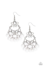 Load image into Gallery viewer, Paparazzi Earrings Garden Dream - White