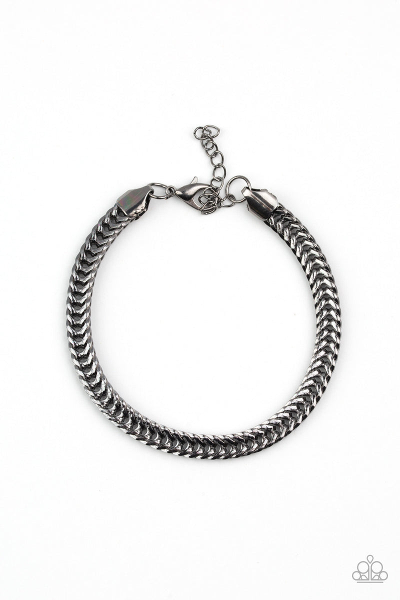 Paparazzi Accessories Knock, Knock, KNOCKOUT Black Bracelet