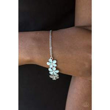 Load image into Gallery viewer, Paparazzi Necklaces Hibiscus Haciendas Set Blue