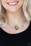 Load image into Gallery viewer, Paparazzi Necklaces Way To Make An Entrance brown