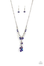 Load image into Gallery viewer, Paparazzi Necklaces Iridescent Illumination - Blue