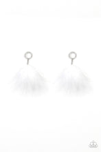 Load image into Gallery viewer, Paparazzi Earrings BOA Down - White