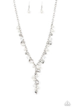 Load image into Gallery viewer, Paparazzi Necklaces Vintage Heartthrob - White