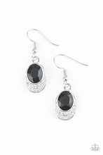 Load image into Gallery viewer, Paparazzi Earrings As Humanly POSH-ible - Black