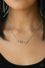 Load image into Gallery viewer, Paparazzi Necklaces HEARTBEAT Street - White