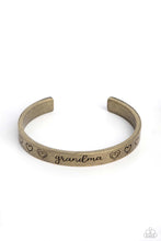 Load image into Gallery viewer, A Grandmothers Love - Brass Bracelet Coming Soon