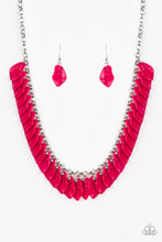 Load image into Gallery viewer, Paparazzi Necklaces Super Boom Pink