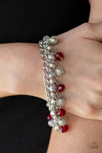 Load image into Gallery viewer, Paparazzi Bracelets The Party Planner - Red