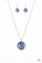 Load image into Gallery viewer, Paparazzi Necklaces GLAM Crush Monday - Blue
