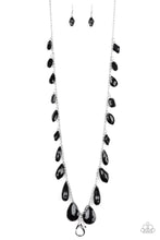 Load image into Gallery viewer, Paparazzi Necklaces GLOW And Steady Wins The Race - Black Lanyard