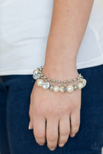 Load image into Gallery viewer, Paparazzi Bracelets Cupid Couture - White