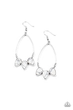Load image into Gallery viewer, Paparazzi Earrings Fierce Frontier - White