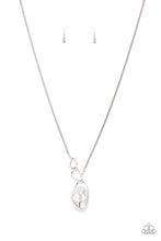 Load image into Gallery viewer, Paparazzi Necklaces Optical Opulence - White