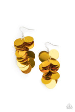 Load image into Gallery viewer, Preorder Paparazzi Earrings Now You SEQUIN It - Gold