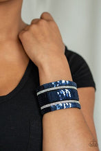 Load image into Gallery viewer, Paparazzi Bracelets Mermaid Service Blue Urban
