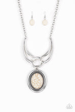 Load image into Gallery viewer, Paparazzi Necklaces Divide and RULER - White