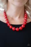 Load image into Gallery viewer, Paparazzi Necklaces Everyday Eye Candy Red