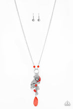 Load image into Gallery viewer, Paparazzi Necklaces Hearts Content - Red