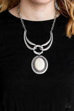 Load image into Gallery viewer, Paparazzi Necklaces Divide and RULER - White