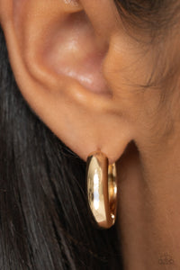 Paparazzi Earrings Simply Sinuous - Gold Coming Soon