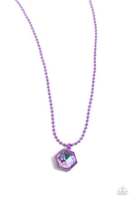 Load image into Gallery viewer, Paparazzi Necklace Sprinkle of Simplicity - Purple
