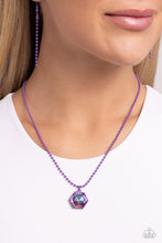 Load image into Gallery viewer, Paparazzi Necklace Sprinkle of Simplicity - Purple
