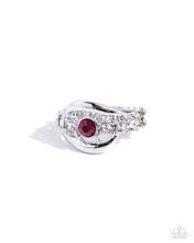 Load image into Gallery viewer, Paparazzi Ring Graceful Gallantry - Red Coming Soon
