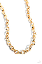 Load image into Gallery viewer, Paparazzi Necklace Player of the Year  Mens - Gold Coming Soon
