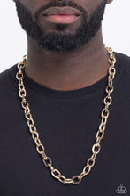 Load image into Gallery viewer, Paparazzi Necklace Player of the Year  Mens - Gold Coming Soon
