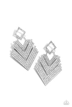 Load image into Gallery viewer, Paparazzi Earrings Cautious Caliber - White Coming Soon
