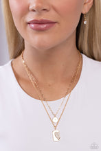 Load image into Gallery viewer, Paparazzi Necklace Half of My Heart - Gold Coming Soon
