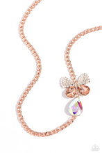 Load image into Gallery viewer, Paparazzi Necklace Fluttering Finesse - Rose Gold Coming Soon
