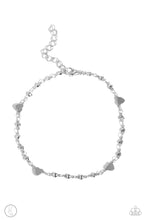 Load image into Gallery viewer, Paparazzi Anklet Highlighting My Heart - Silver Coming Soon
