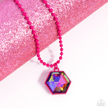 Load image into Gallery viewer, Paparazzi Necklaces Sprinkle of Simplicity - Pink Coming Soon
