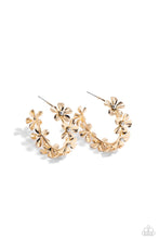 Load image into Gallery viewer, Paparazzi Earrings Floral Flamenco - Gold Coming Soon
