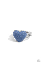 Load image into Gallery viewer, Paparazzi Ring Denim Daydream - Blue Coming Soon
