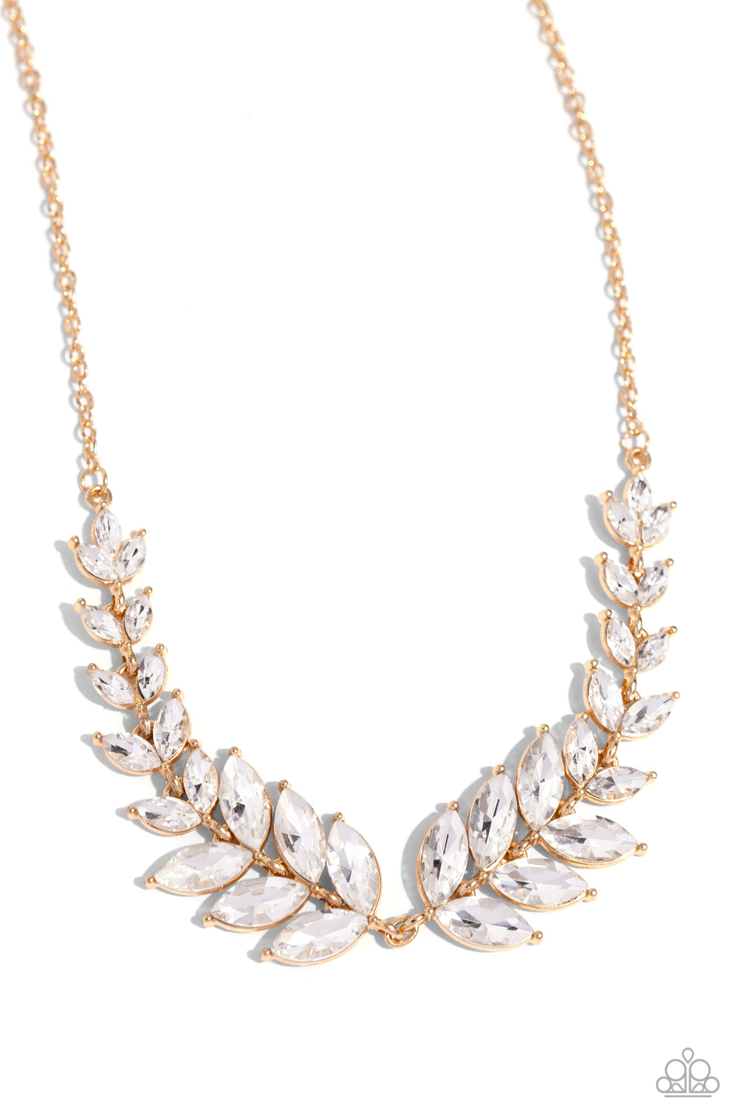 Paparazzi Necklace Luxury Laurels - Gold Coming Soon