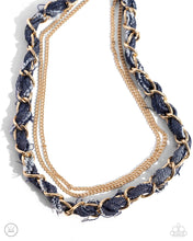 Load image into Gallery viewer, Paparazzi Necklace Denim Danger - Gold Coming Soon
