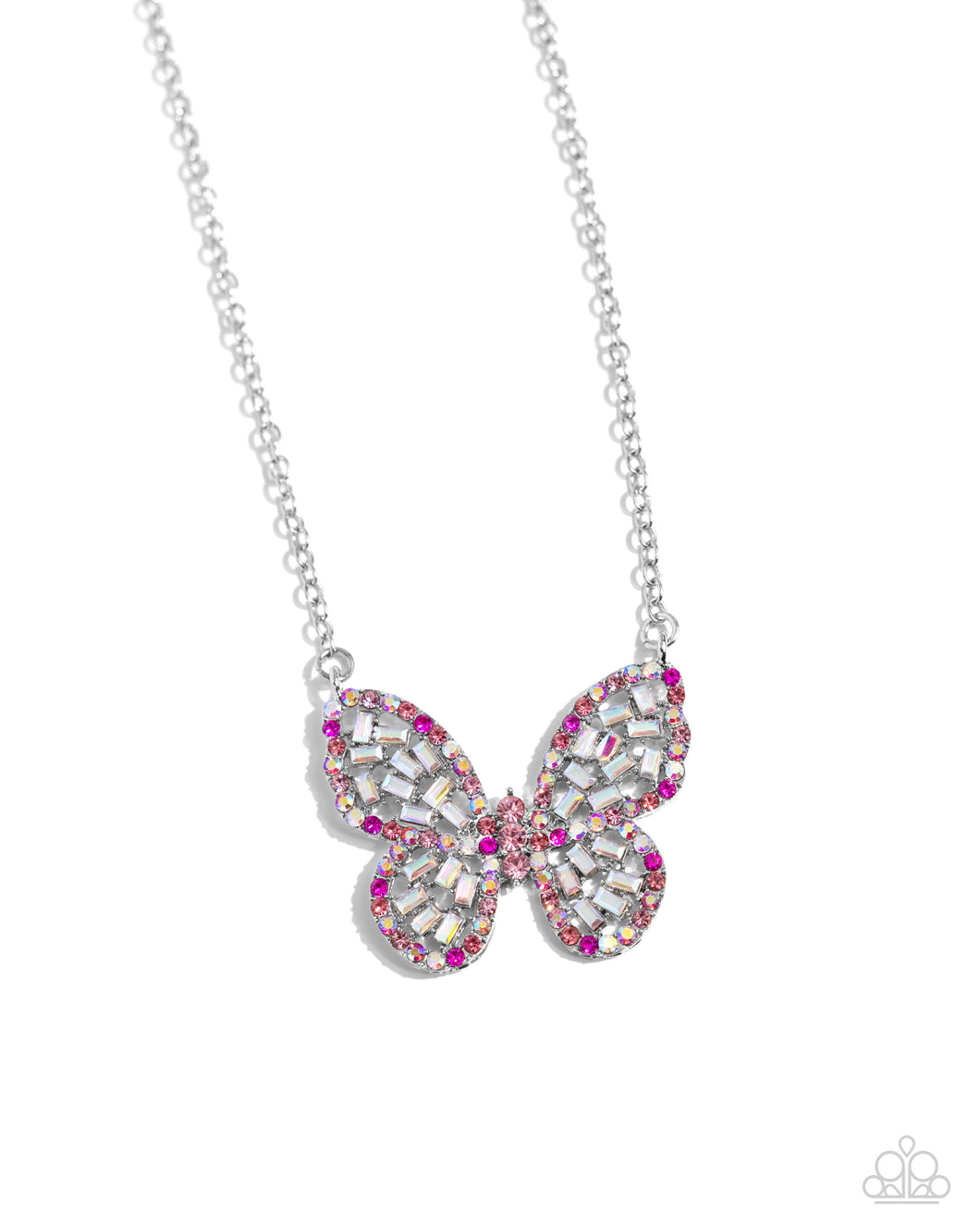 Paparazzi Necklace Aerial Academy - Pink Coming Soon