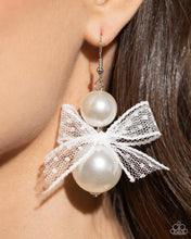 Load image into Gallery viewer, Paparazzi Earrings Elegance Ease - White Coming Soon
