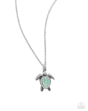 Load image into Gallery viewer, Paparazzi Necklace Turtle Tourist - Green Coming Soon
