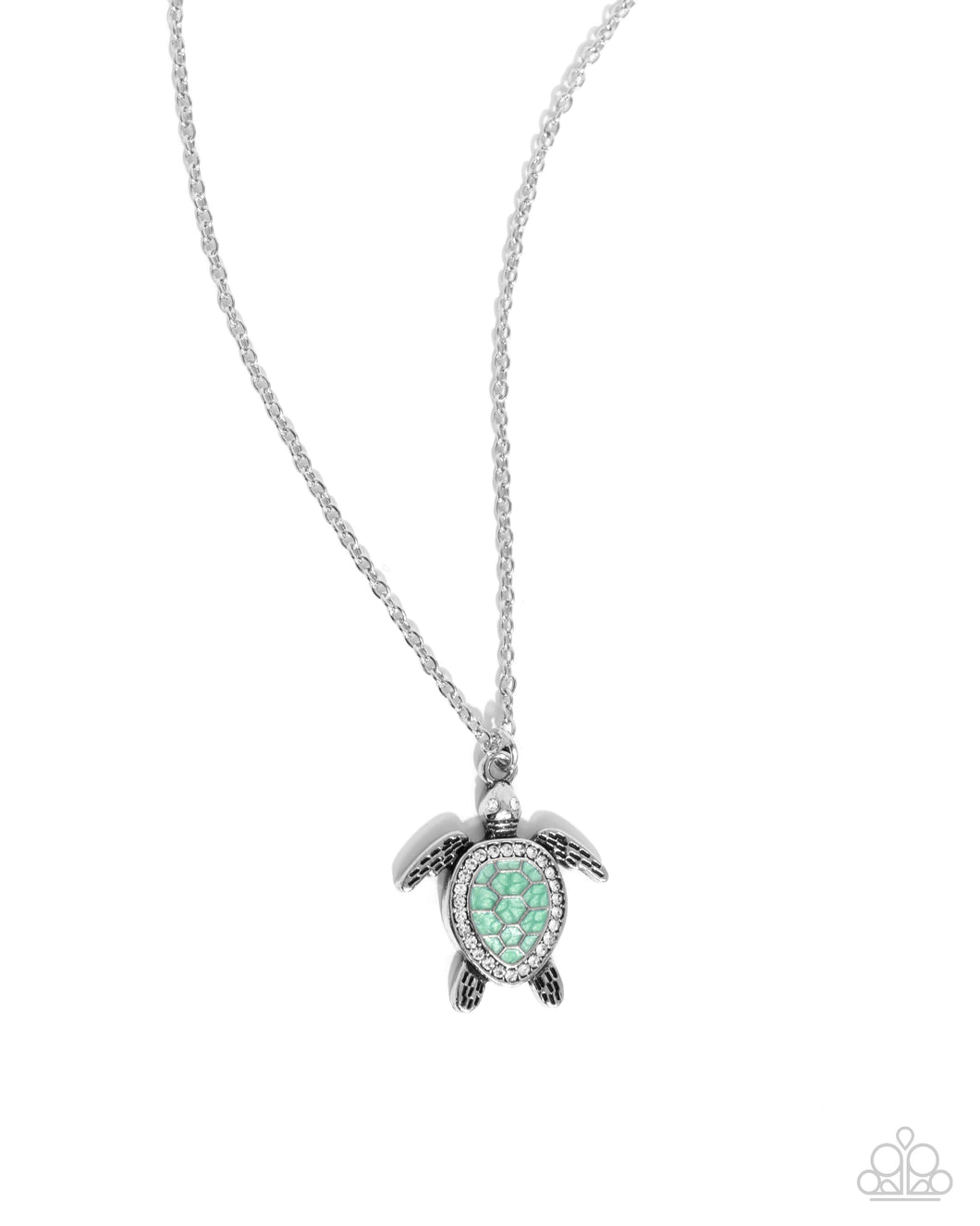 Paparazzi Necklace Turtle Tourist - Green Coming Soon