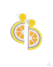 Load image into Gallery viewer, Paparazzi Earrings Lemon Leader - Yellow Coming Soon
