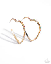 Load image into Gallery viewer, Paparazzi Earrings Halftime Hearts - Multi Coming Soon
