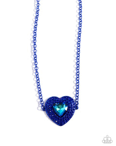 Paparazzi Necklace Locket Leisure - Blue Coming Soon