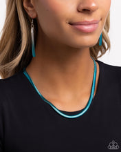 Load image into Gallery viewer, Paparazzi Necklace Spray Paint Sass - Blue Coming Soon
