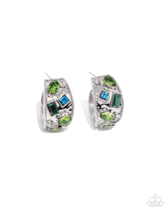 Paparazzi Earrings Antique Dealer - Green Coming Soon